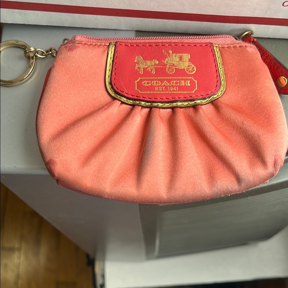 Coach Coral Coin Purse
